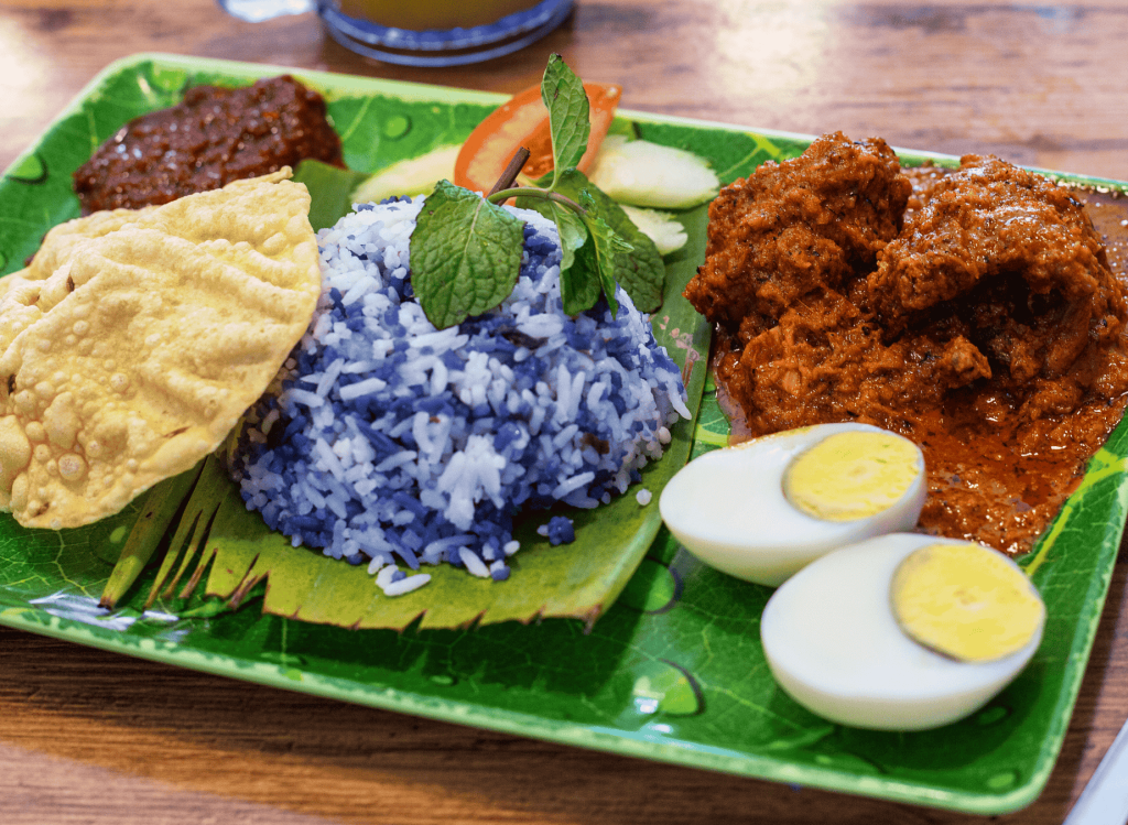 nasi kerabu berlauk norli ady kulai