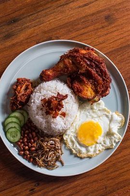 NASI LEMAK CENDOL 1 nasi lemak cendol