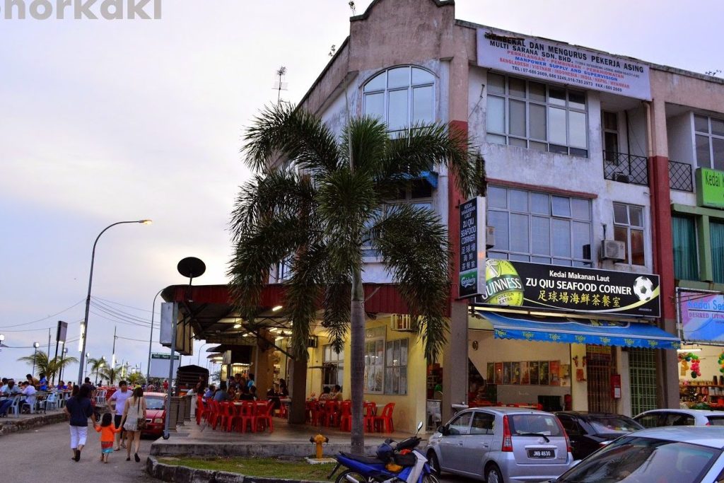 zu qiu seafood corner restaurant pontian johore